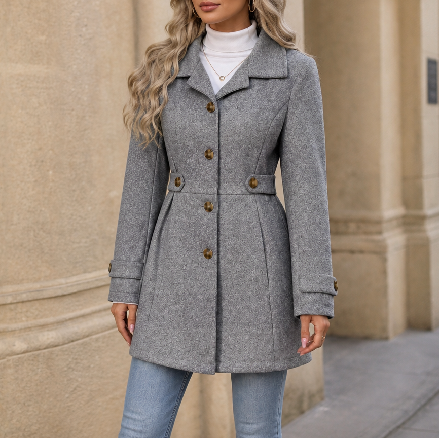 Clarabel belted tailored trench coat – image 5