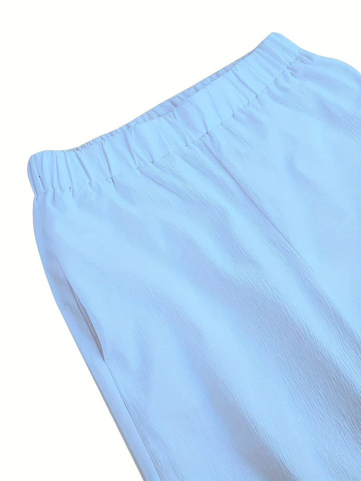 Arabella round neck top and trouser set – image 11