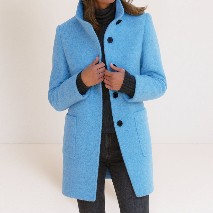 Wenna high collar winter coat – image 11