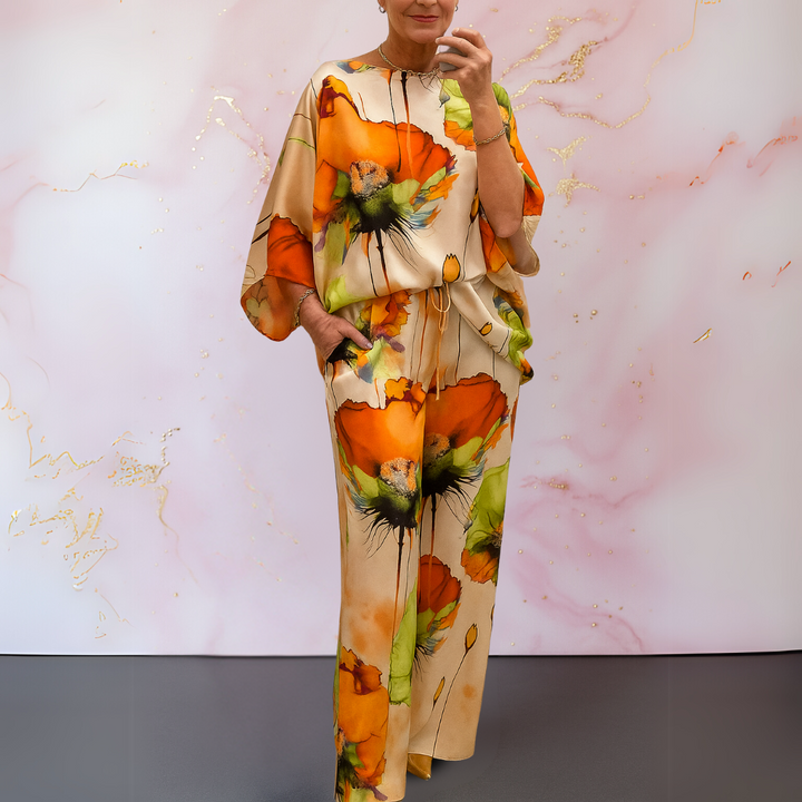 Oline satin two piece set – image 6