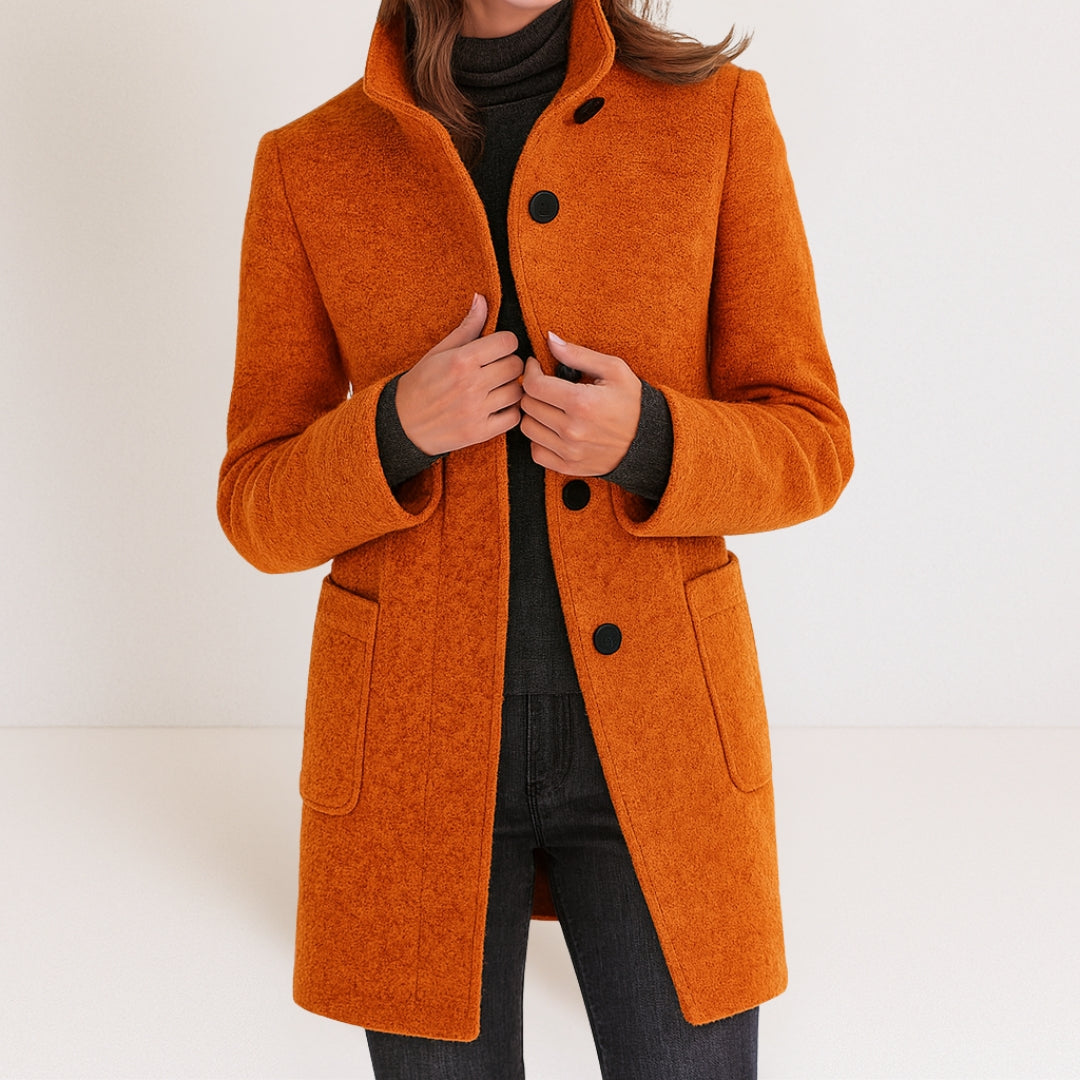 Wenna high collar winter coat – image 9