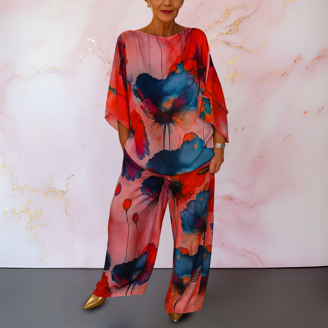 Oline satin two piece set – image 7