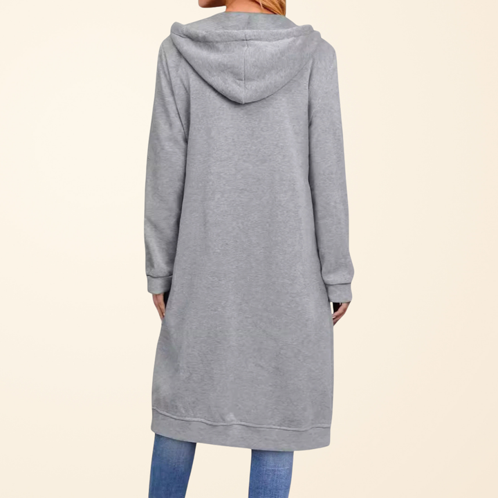Mila longline zip up knit vest – image 10