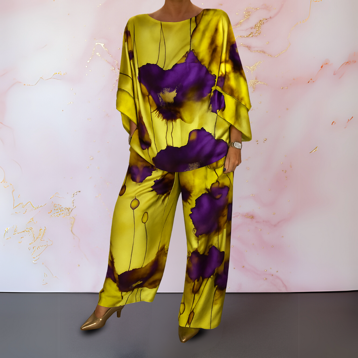 Oline satin two piece set – image 8