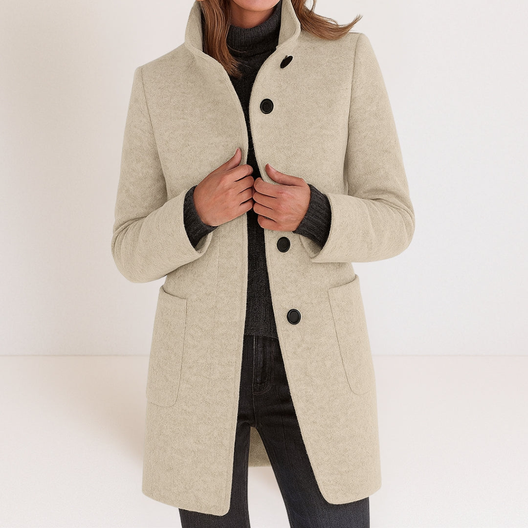 Wenna high collar winter coat – image 10