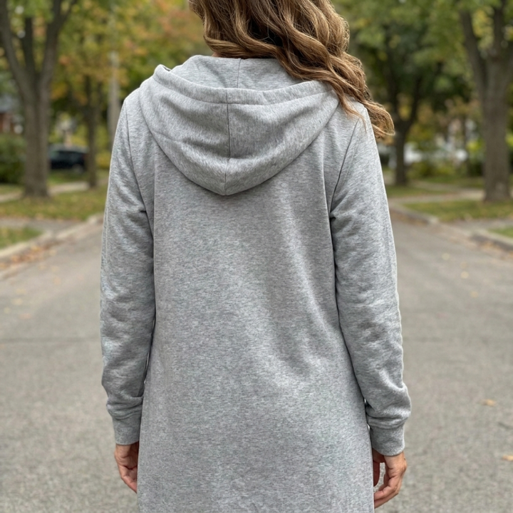 Mila longline zip up knit vest – image 9