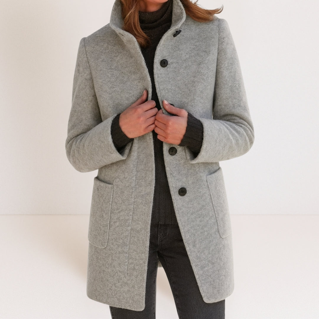 Wenna high collar winter coat – image 3