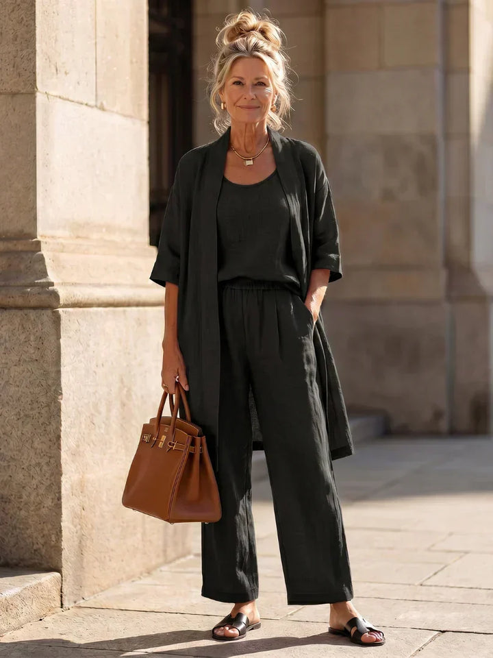 Tiril lightweight relaxed two piece set – image 4