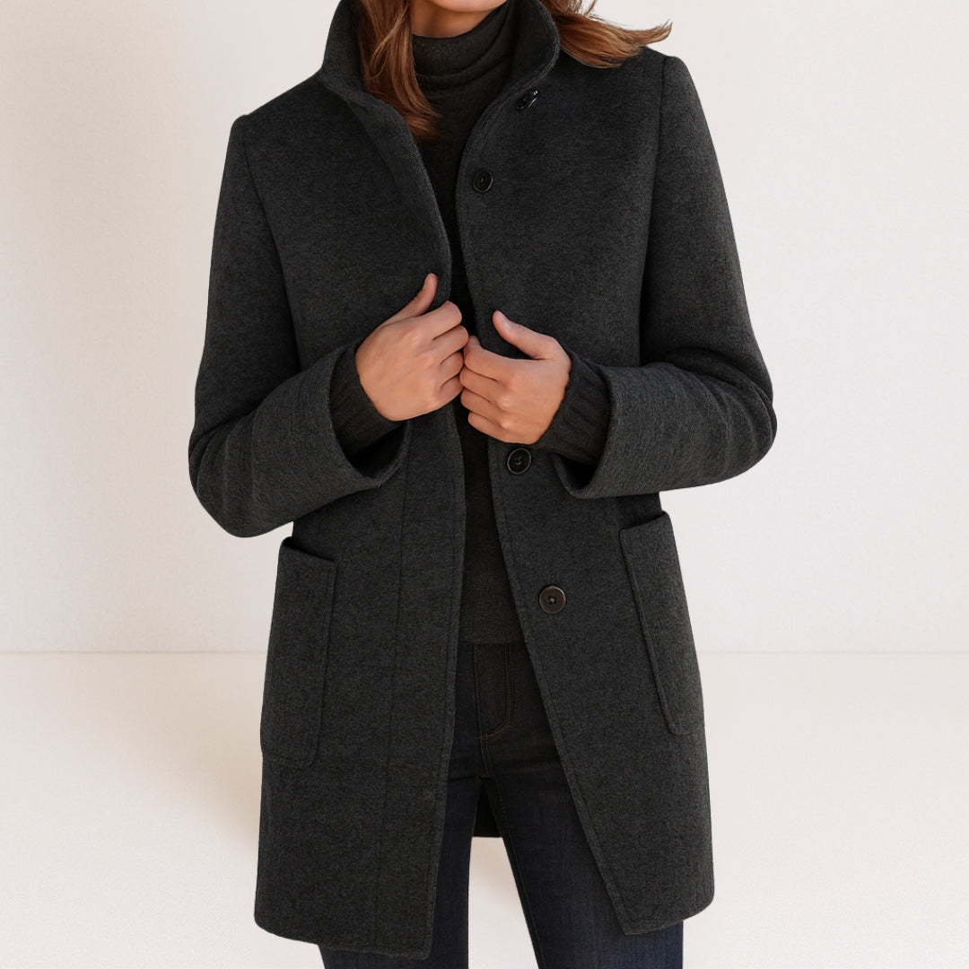 Wenna high collar winter coat – image 4