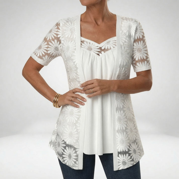 Ragnhild lace blouse – image 13