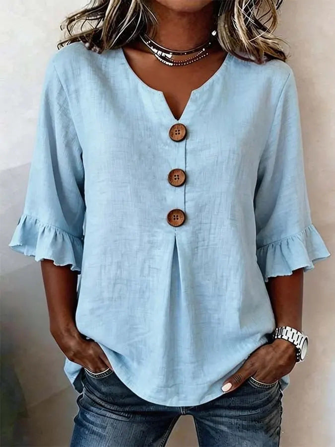 Talulla romantic ruffle blouse – image 4
