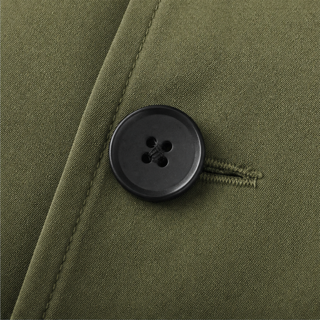 Lettice long double breasted trench coat – image 11