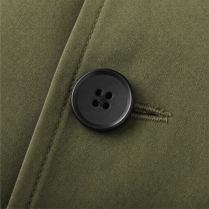 Lettice long double breasted trench coat – image 11