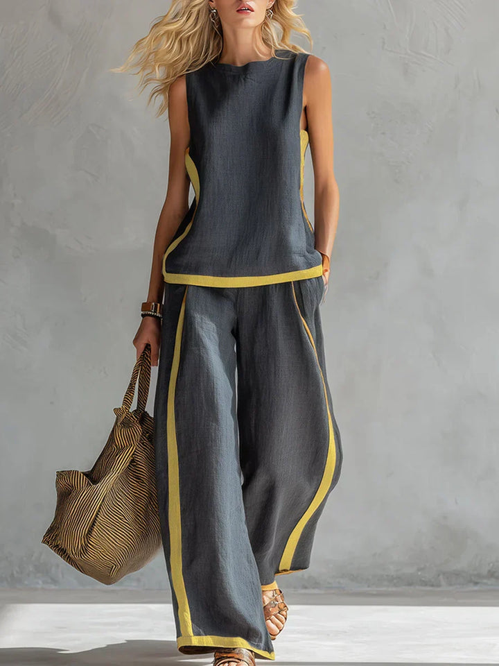 Ursula two piece waistcoat and trouser set
