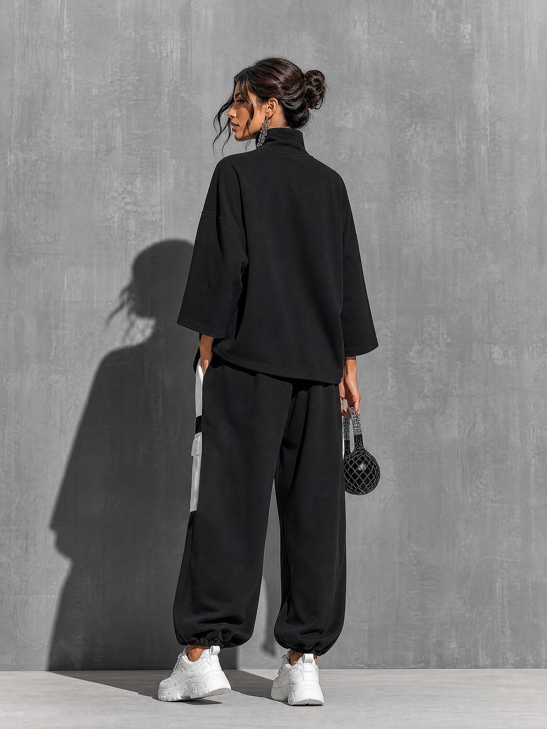 Pia two piece set, styled view