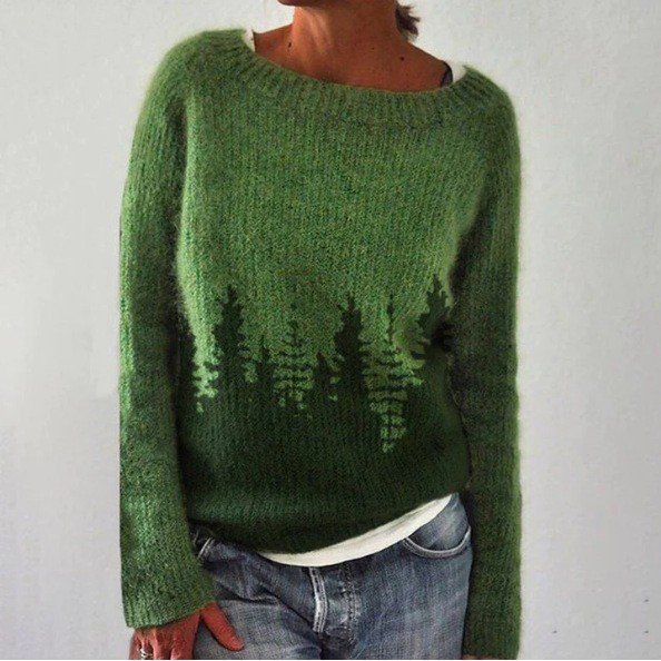 Gabrielle fair isle crew neck jumper – image 5