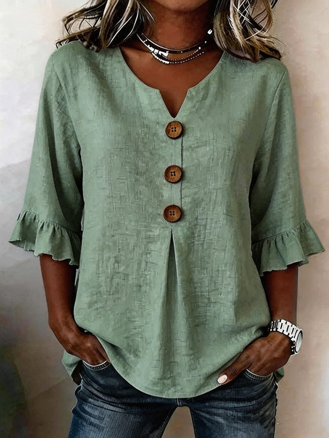 Talulla romantic ruffle blouse – image 5