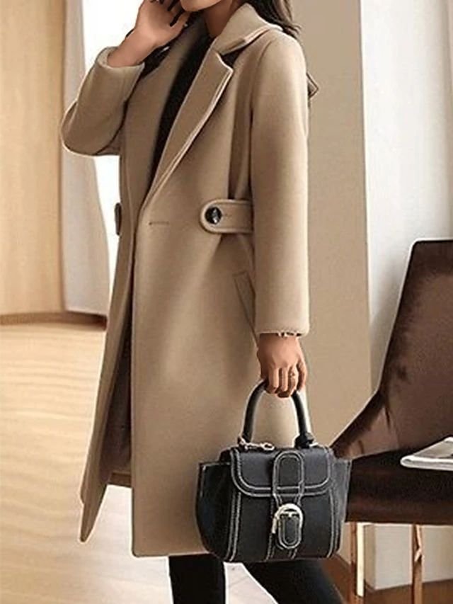 Keziah belted tailored coat – image 3