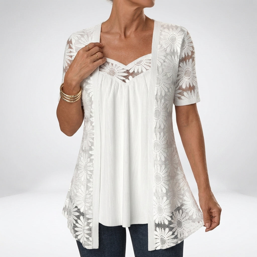 Ragnhild lace blouse – image 12