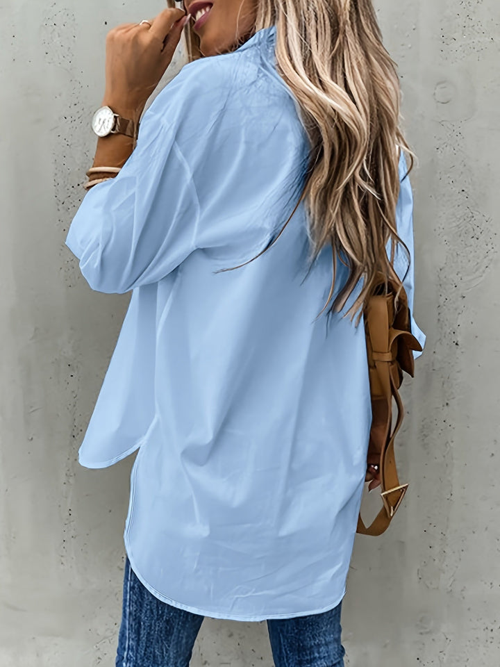 Seren Elegant Classic Long Sleeve Shirt - image 10