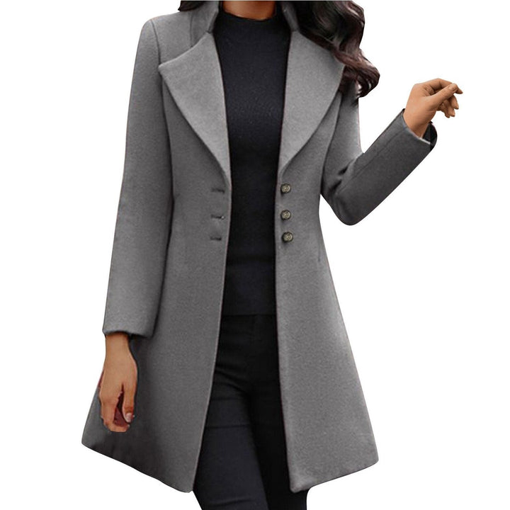Louise classic tailored winter coat – image 3
