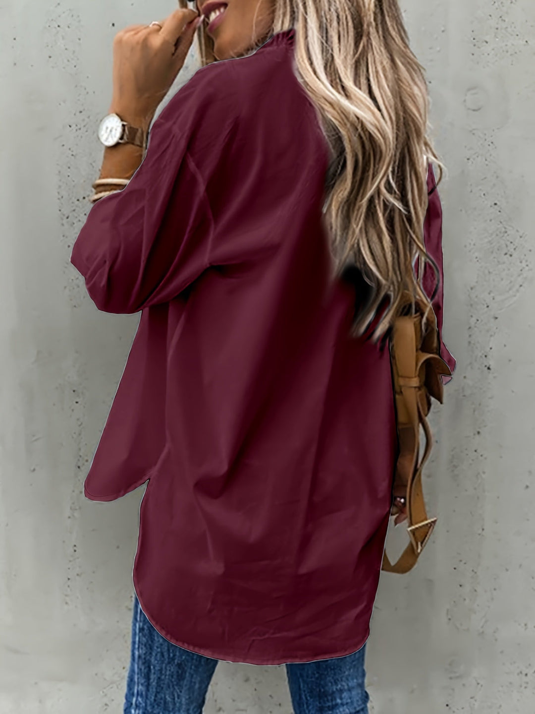 Seren Elegant Classic Long Sleeve Shirt - image 11