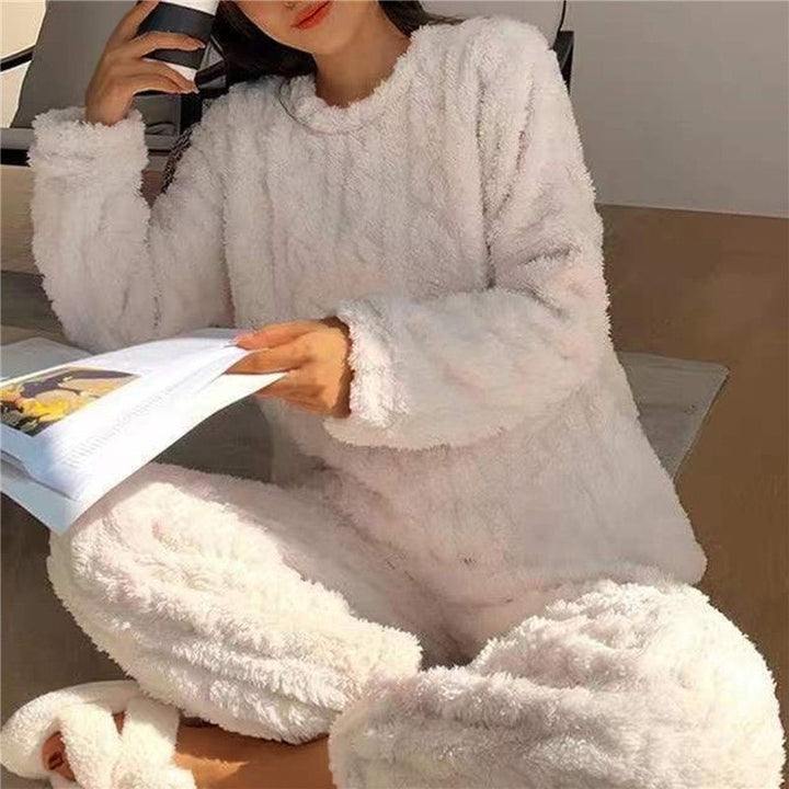 Sofia | Elegant Fleece Pyjama Set