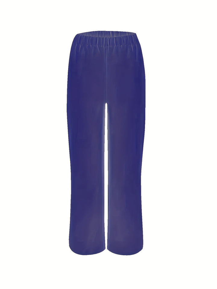Arabella round neck top and trouser set – image 9