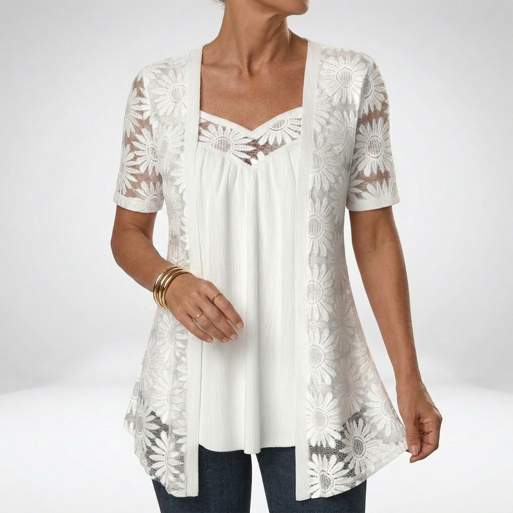 Ragnhild lace blouse – image 2