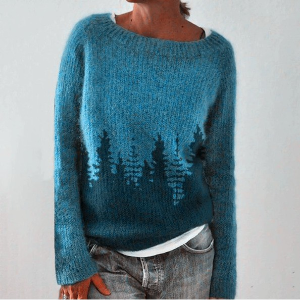 Gabrielle fair isle crew neck jumper – image 4