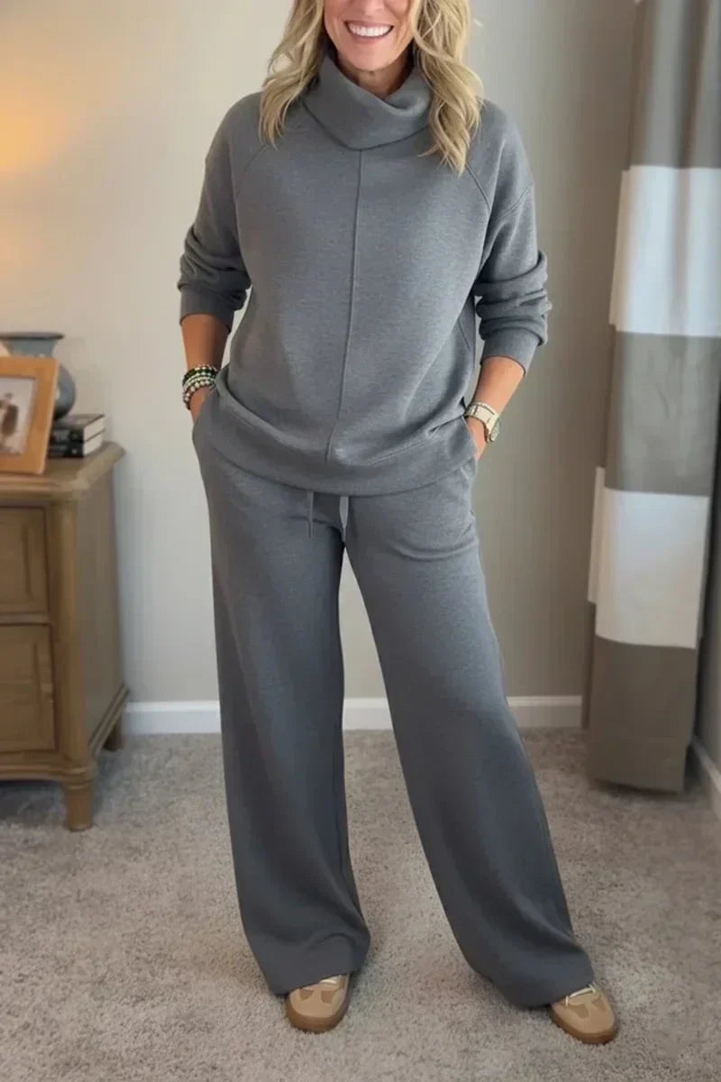 Aivra two piece set in coffee