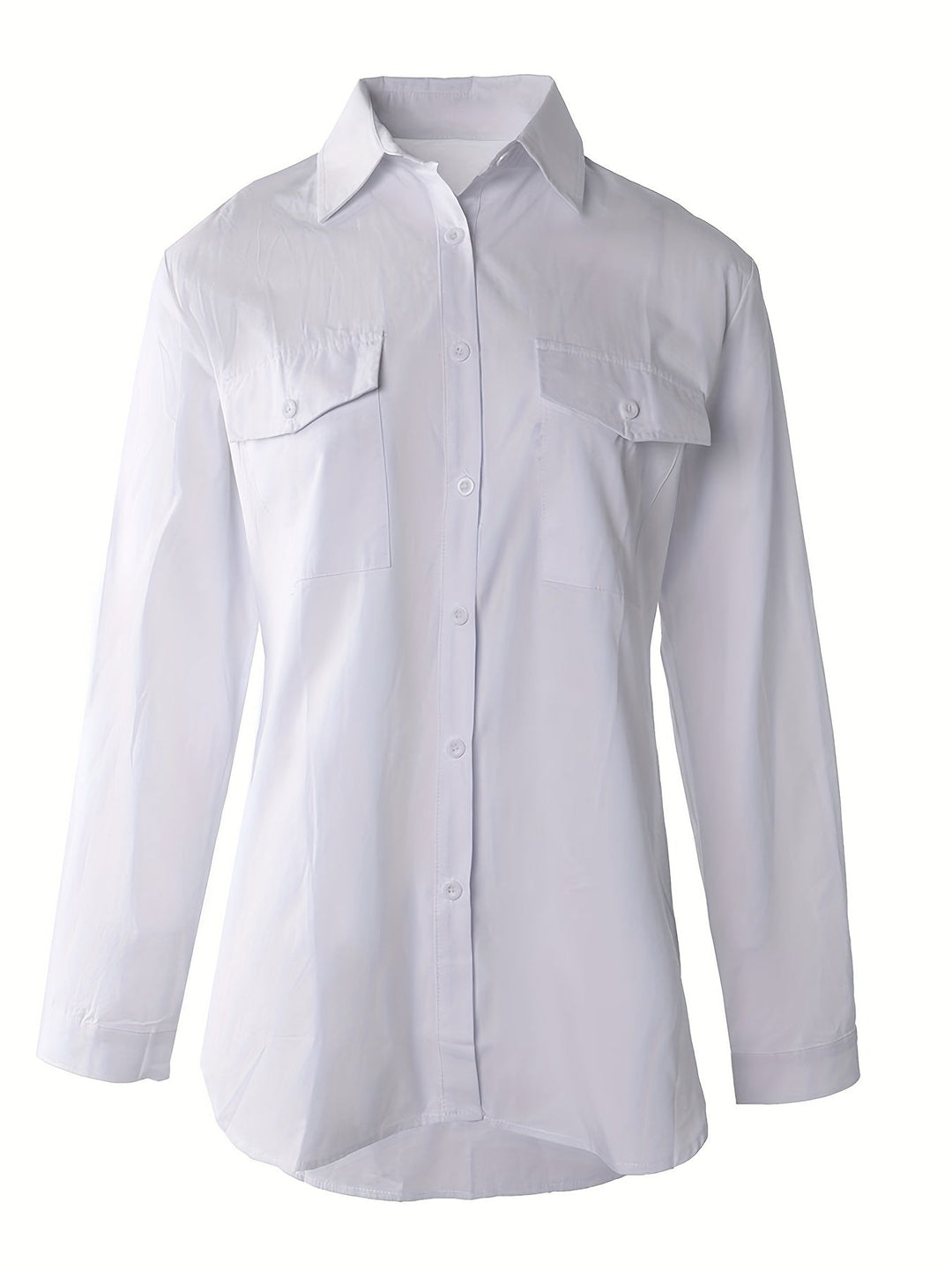 Seren Elegant Classic Long Sleeve Shirt - image 12