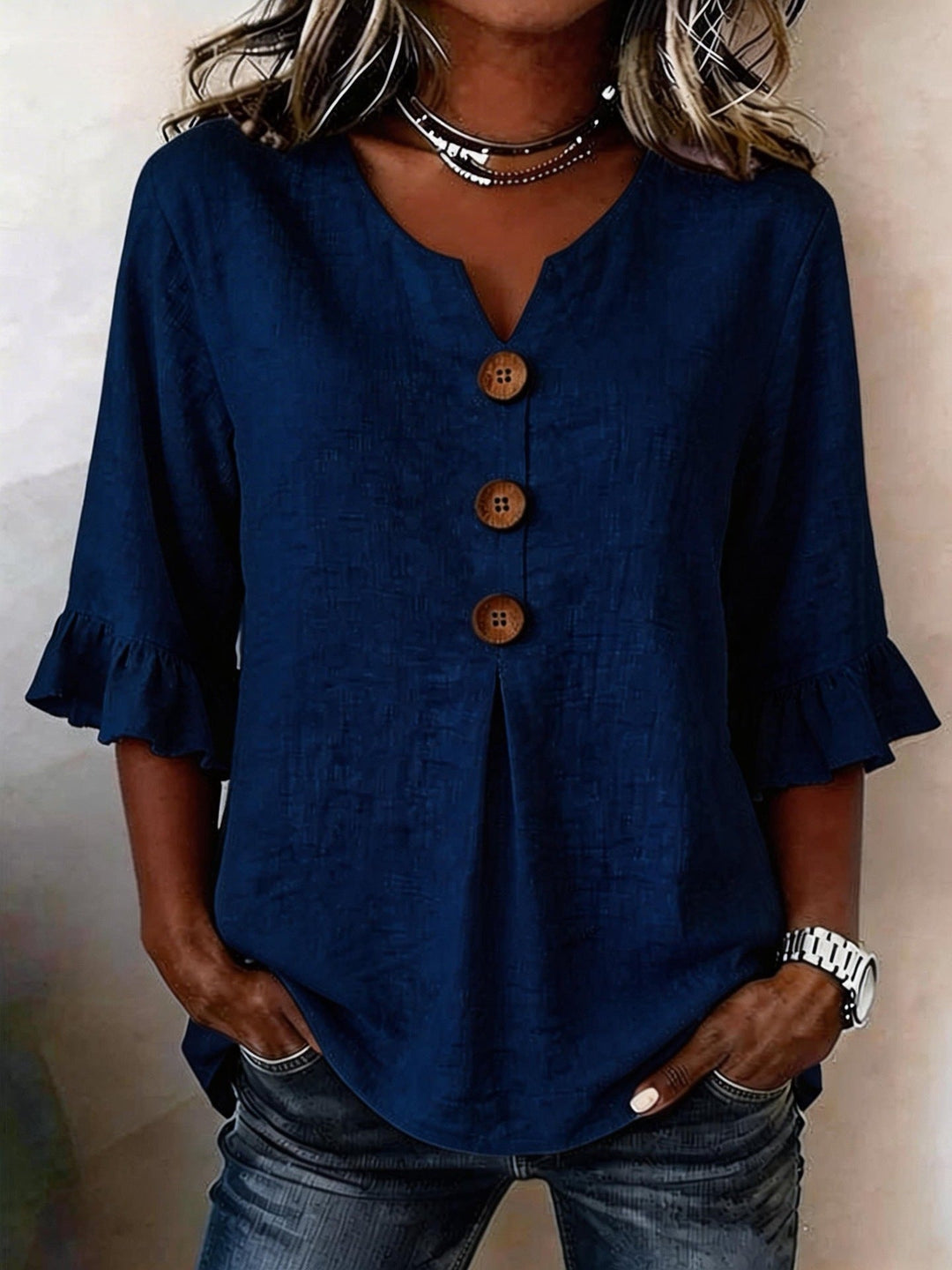 Talulla romantic ruffle blouse – image 3