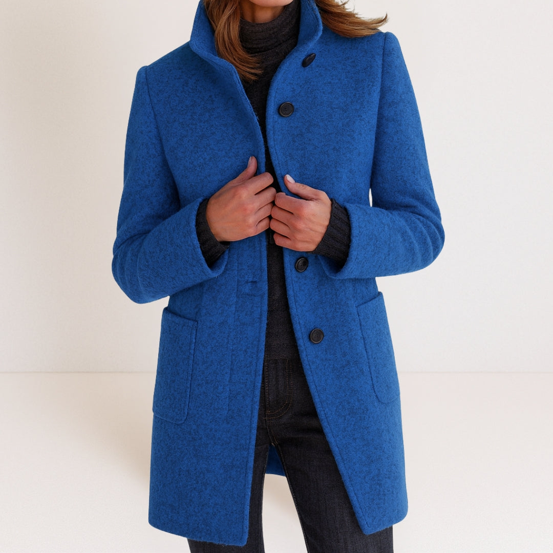 Wenna high collar winter coat – image 2