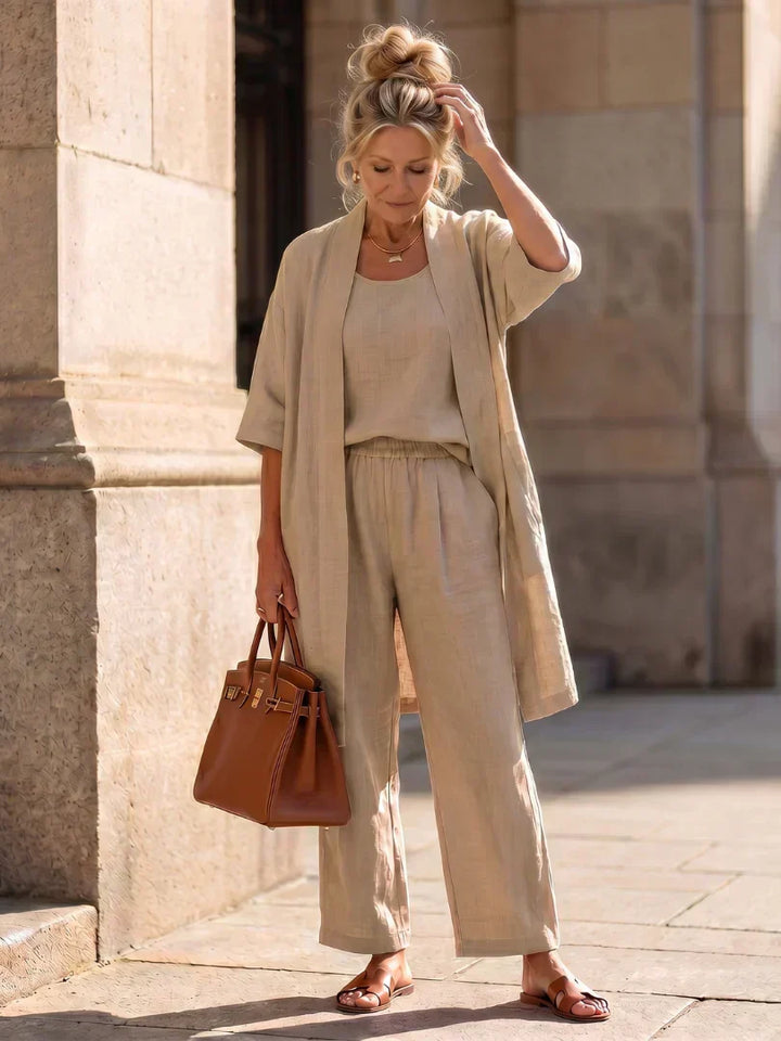 Tiril lightweight relaxed two piece set – image 9