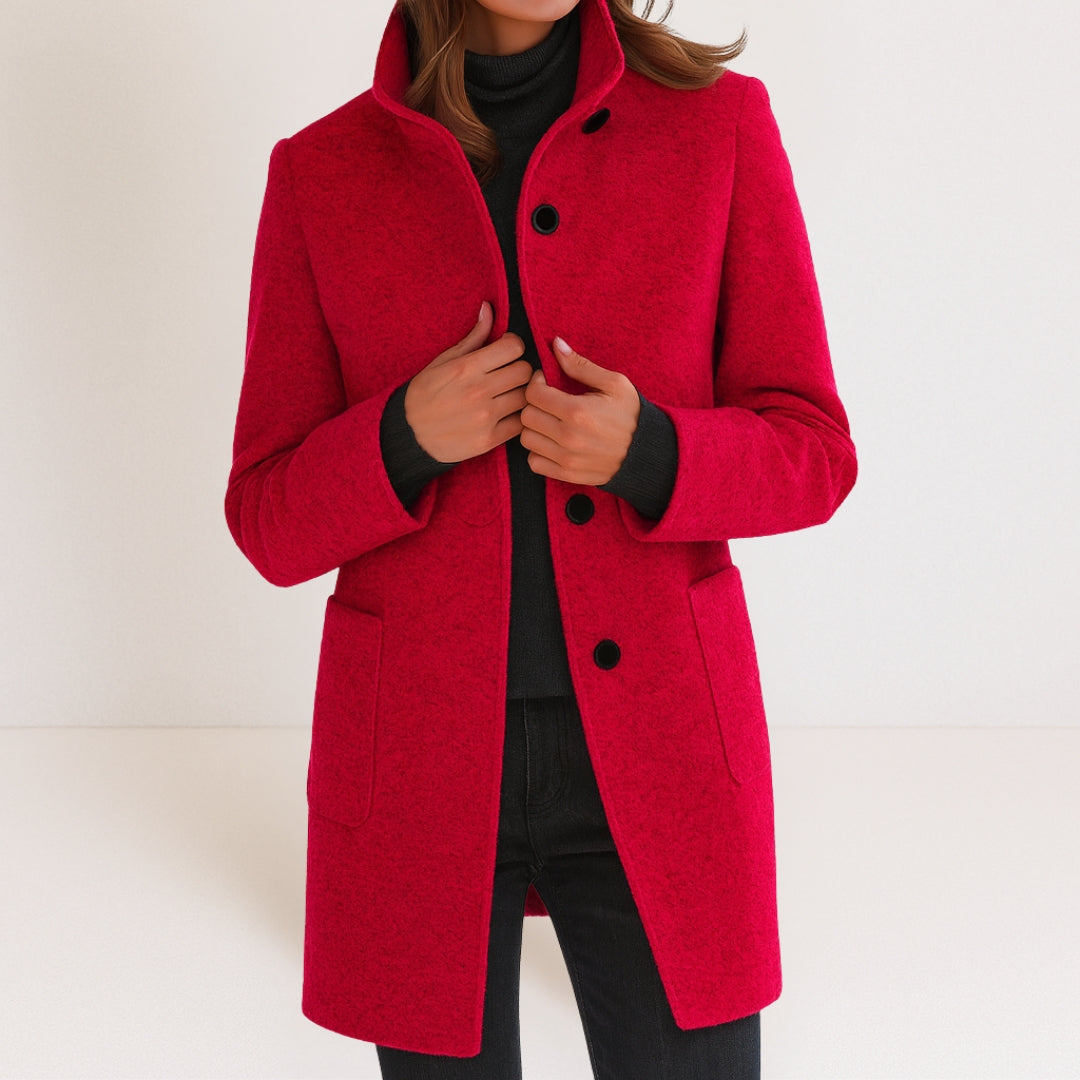 Wenna high collar winter coat – image 7