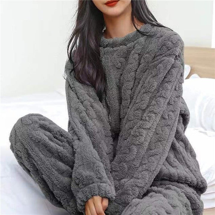 Sofia | Elegant Fleece Pyjama Set