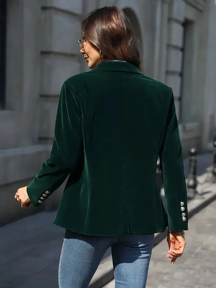 Gwennan velvet blazer jacket – image 12