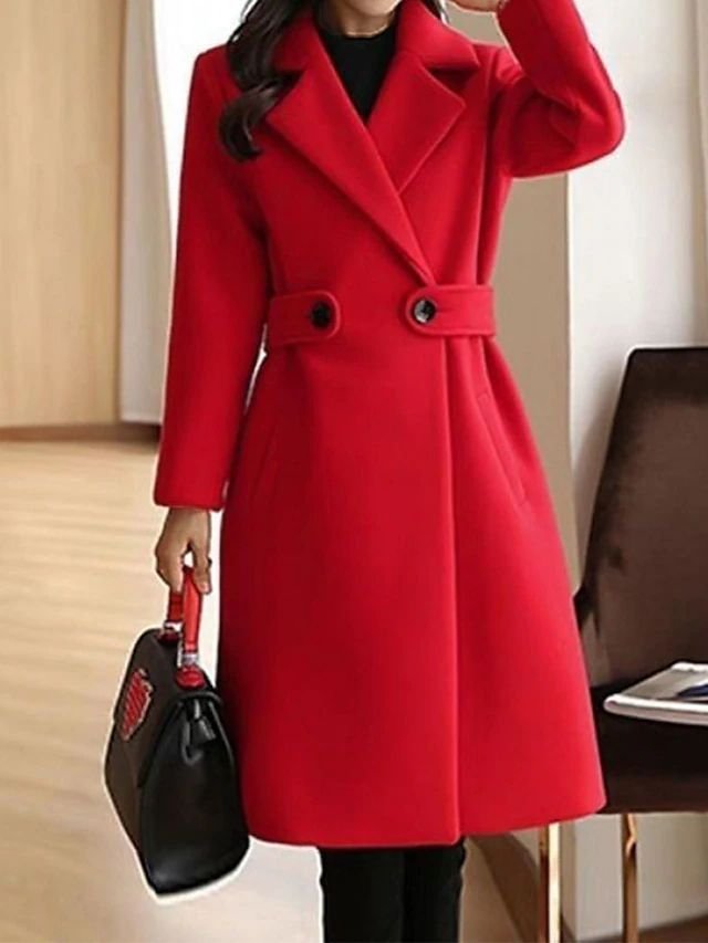 Keziah belted tailored coat – image 2