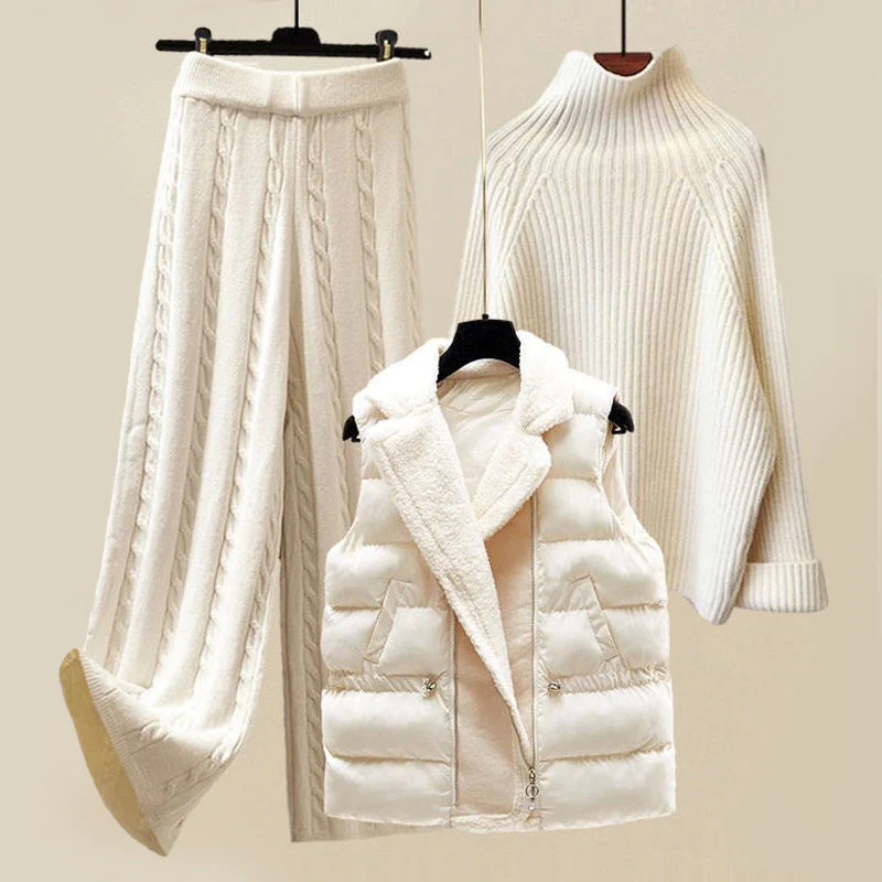 Bethany cable knit two piece set