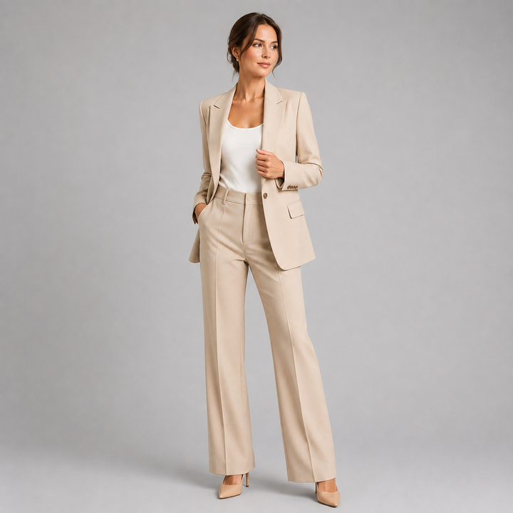 Hannah blazer and high waist trouser suit – image 4