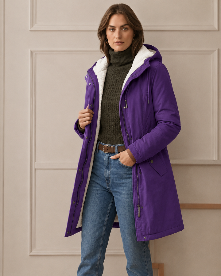 Colette fleece lined winter parka – image 24