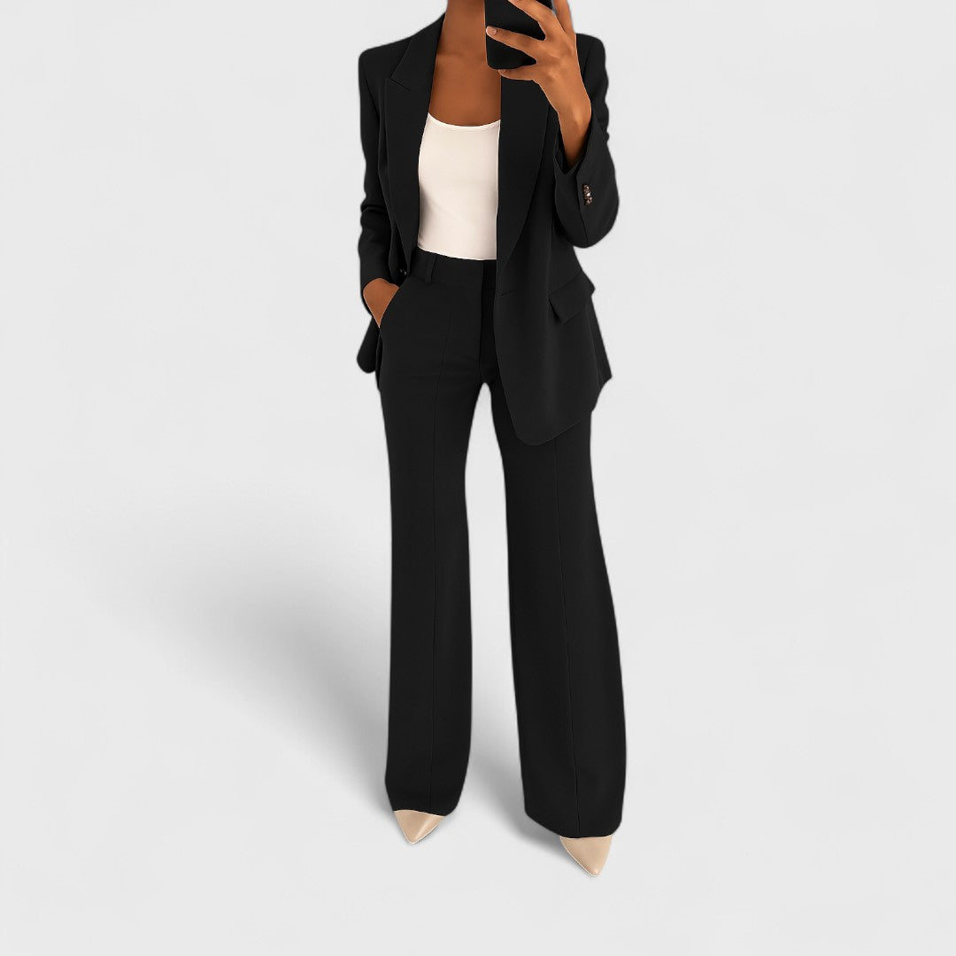 Violetta draped top and trouser two piece set – image 6