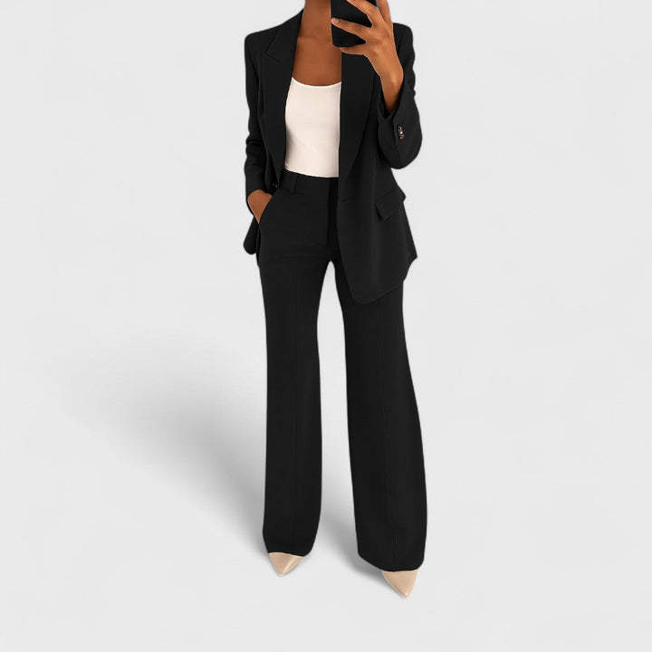 Violetta draped top and trouser two piece set – image 6