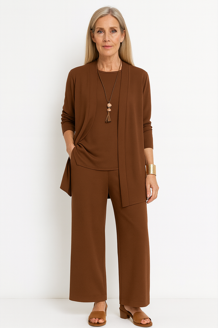 Sybella three piece blouse jacket and trouser set – image 6