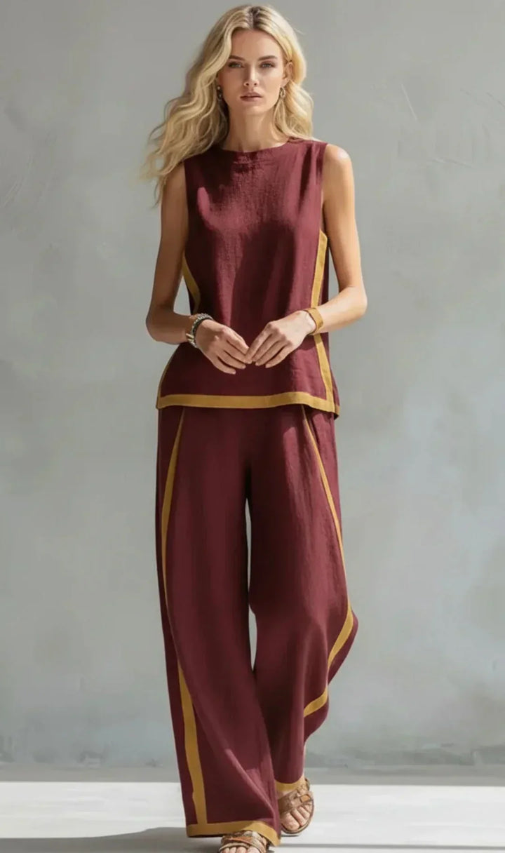 Ursula two piece waistcoat and trouser set – image 2