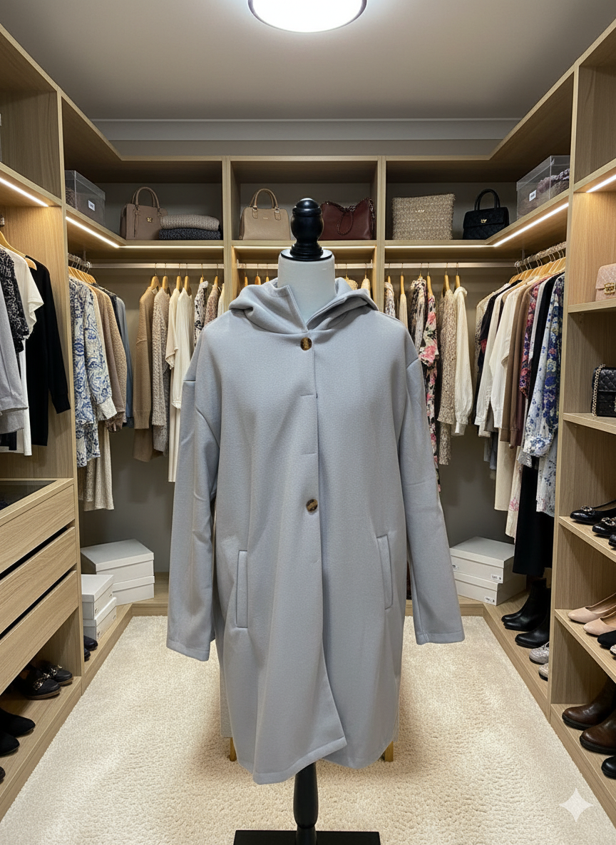 Claire lightweight long coat