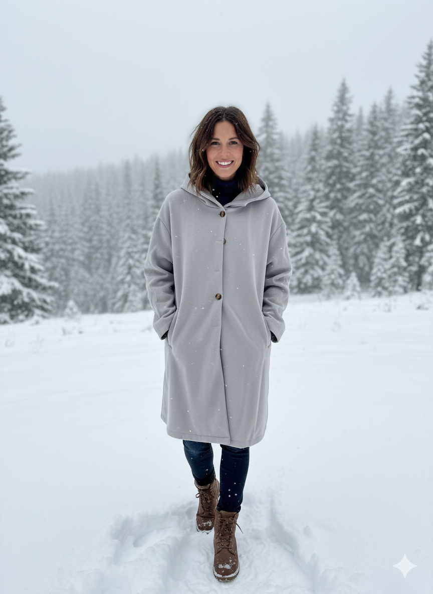 Claire lightweight long coat – image 9