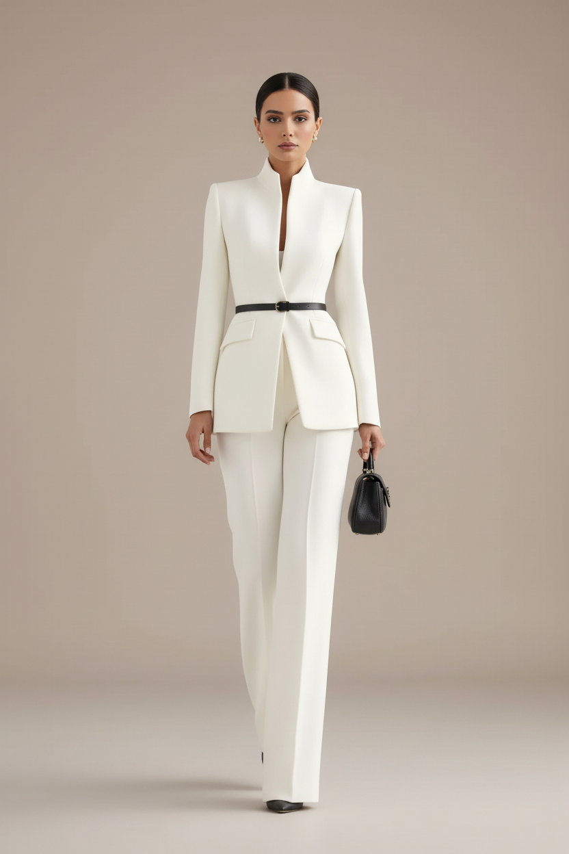 Molly blazer and palazzo trouser set – image 6