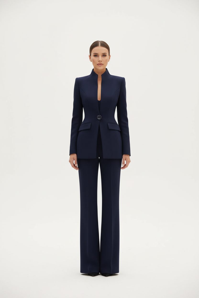 Molly blazer and palazzo trouser set – image 8